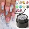 1 Pc Hybrid Varnish Gel Nail Polish Fashion Glitter Super Platinum Nail Gel