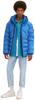 Mid-season Jacket Tom Tailor Regular Fit Puffer Jacket with Waffle Texture (1032484) Hockey Blue