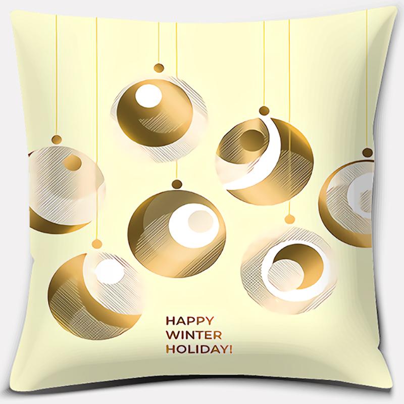 Рождественский дизайнСанта-КлаусРождественский подарок Серия печати Наволочка с рисунком Квадратная наволочка Украшение для дома и офиса Наволочка 40X40CM 529₽