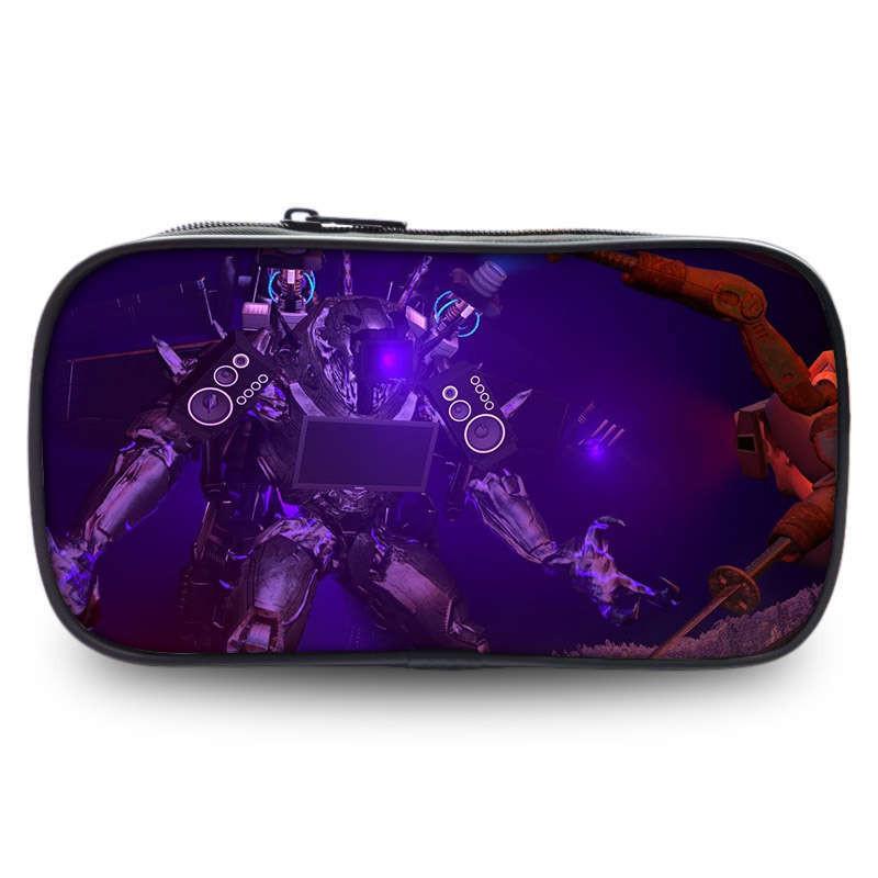 Titan Pencil Highquality Case With Unique Toilet Man Design Students For