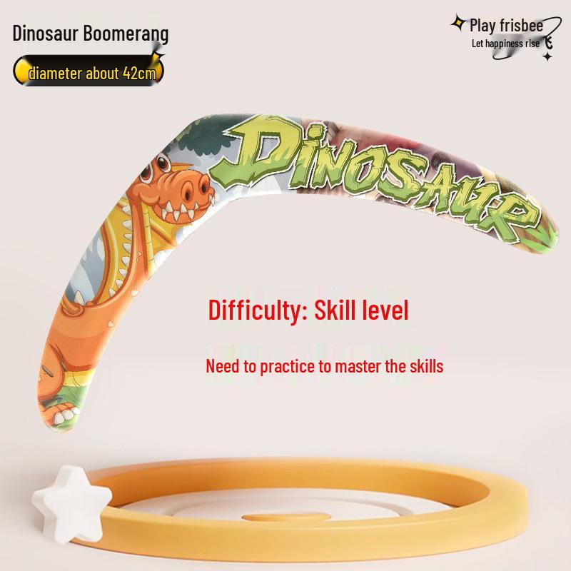 Kids' EVA Soft Flying Disc – Interactive Play Toy for Outdoor Fun and Competitive Sports