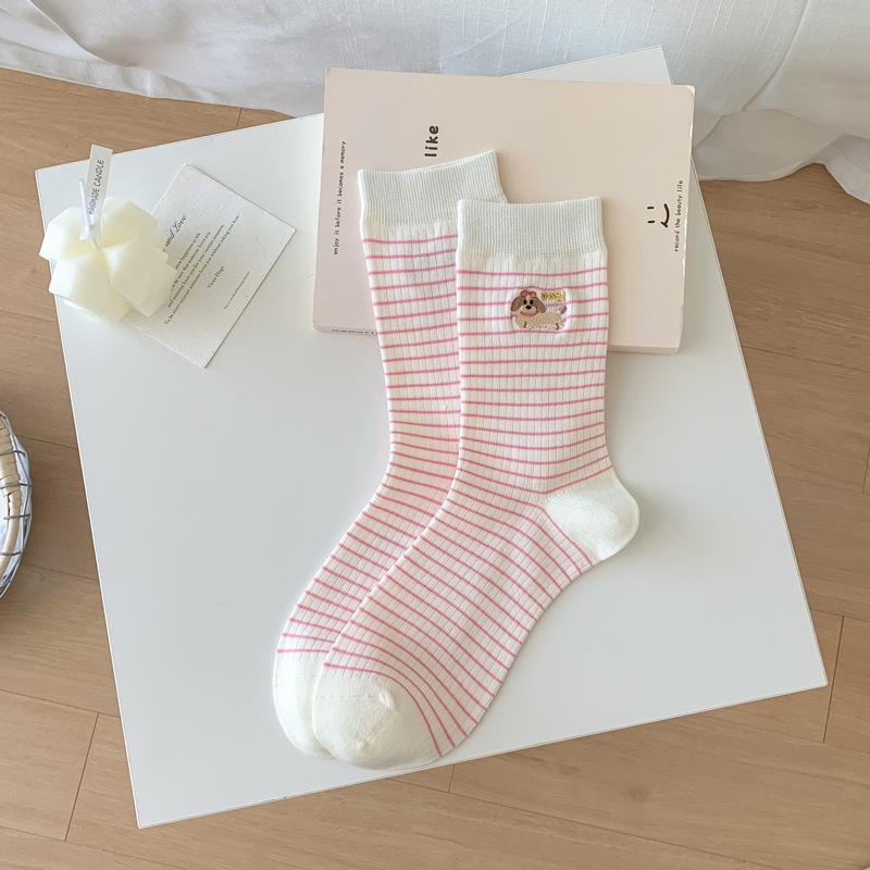 

Женский весенне-летний полосатый спортивный сетчатый корсет дофаминового цвета, дышащий и впитывающий пот хлопок 1 pair розовый