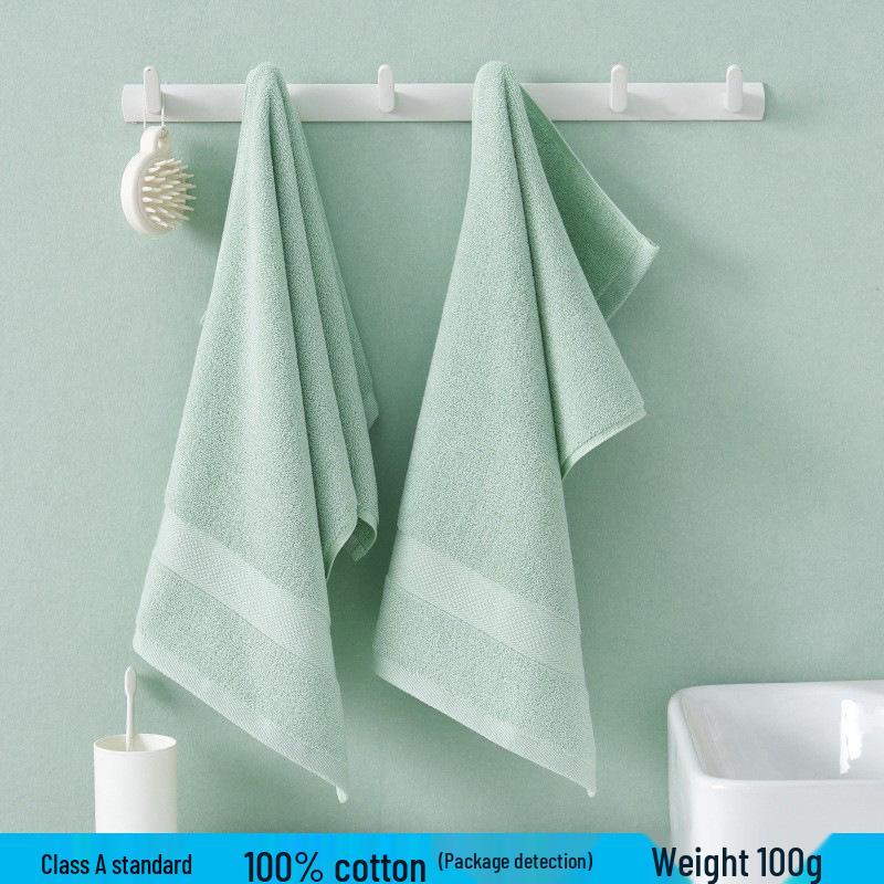 Serviette de bain épaisse absorbante en pur coton pour la maison et le lavage du visage