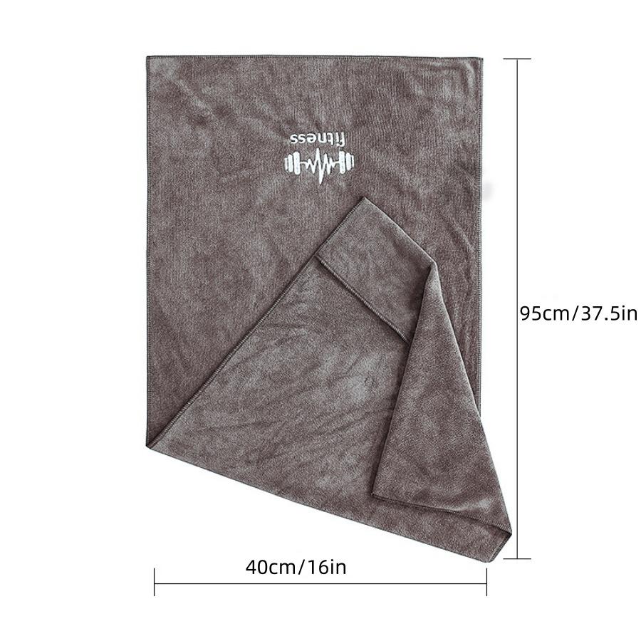 40*95cm Microfiber Gym Yoga Exercise Swimming Fitness Towel Fast Drying Towel Beach Running Body Non-slip Sports Sweat