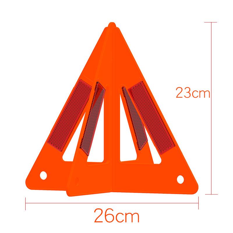 Reflective Car Warning Triangle for Breakdowns and Parking.