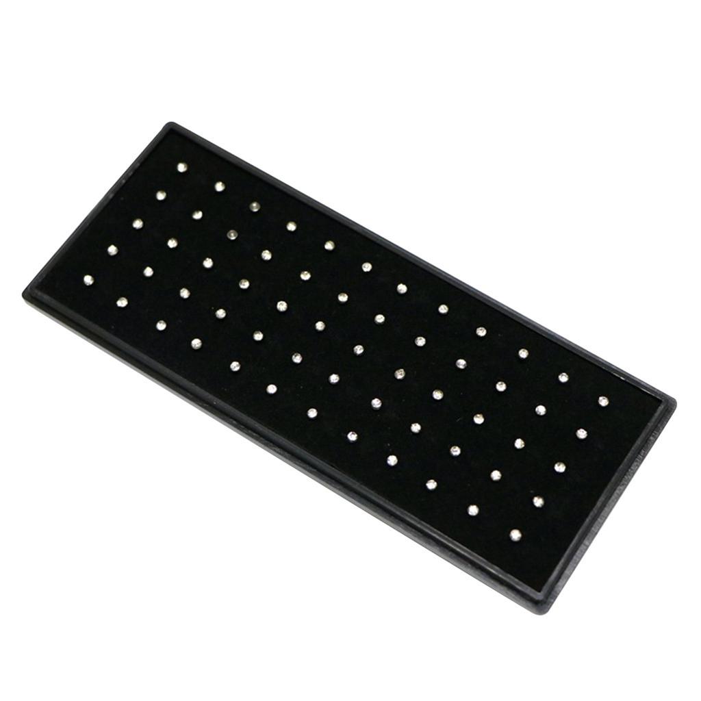 60PCS Earrings, Geometric Rhinestone Earrings