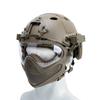 Tactical Helmet   Mask   Goggle Sets Outdoor Airsoft Paintball Helmet with Goggles FAST PJ Helmets CS Game Full Face Protection