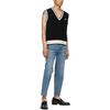 WE11DONE Logo Metal Detail Knit Vest WD-KV1-21-612-U-BK