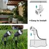 Outdoor LED Waterproof Lawn Light 5w 7w Household Long Nail Lawn Lamp Terrace Garden Path Landscape Decoration Lamp Spotlight