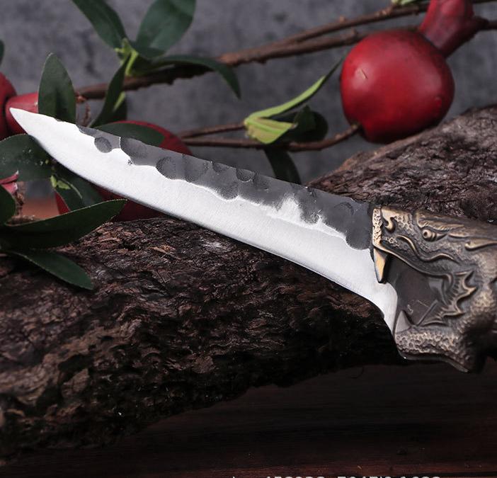 Forged Boning Knife Handmade Knife Butcher Knife Multifunctional Kitchen Knife Fruit Knife