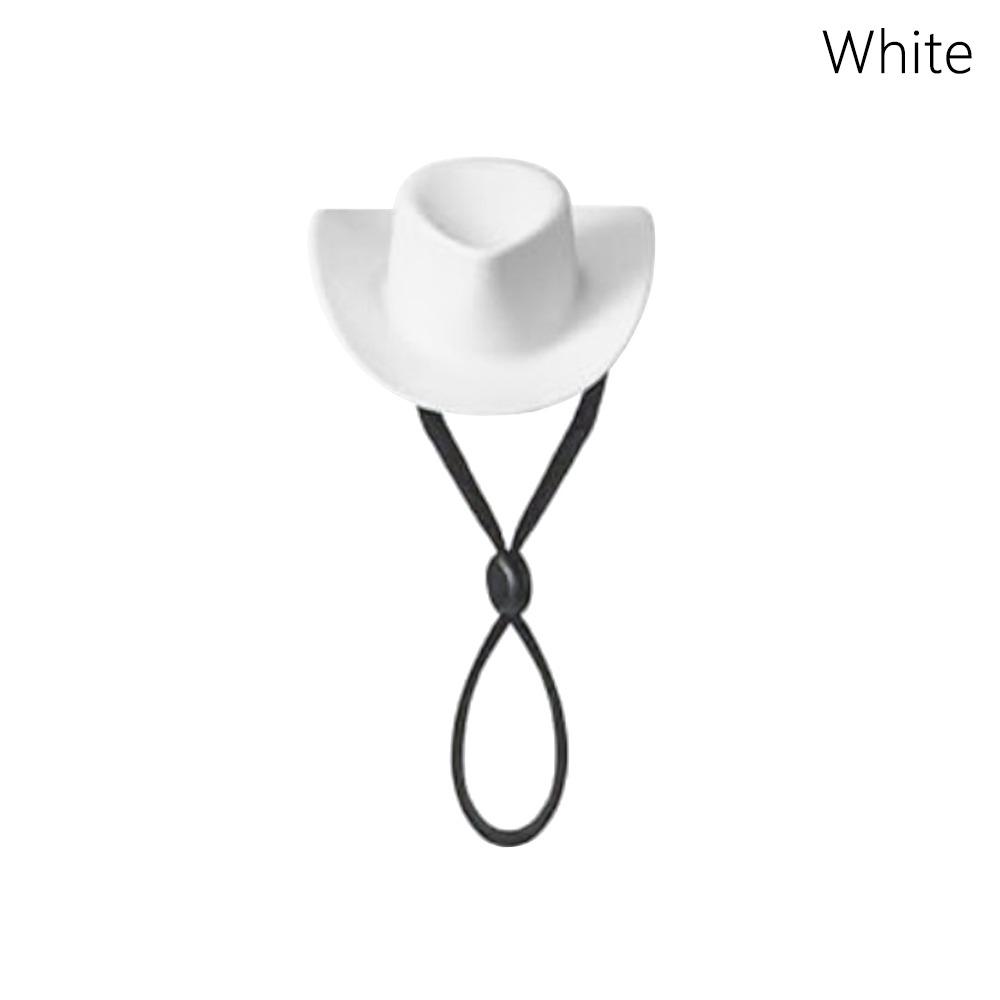 Statue Outfit Mini Desk Goose Hat with Rope Goose Statue Cap New Cowboy Hat  for 7 Inch Goose