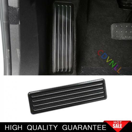For Chevrolet Blazer 2019-2021 Black Steel Console Footrest Pad Pedal Cover Trim