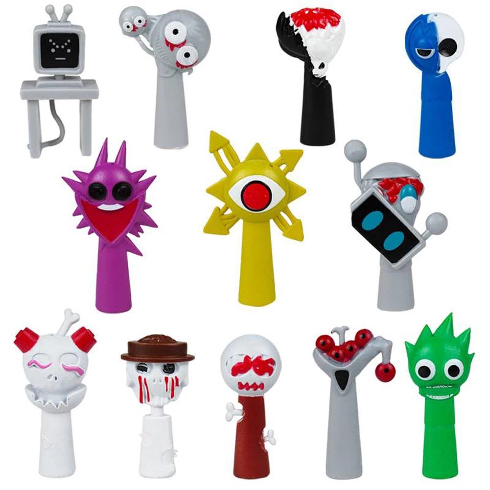 12Pcs/Set Colorful Toys Horror Game Toys Cartoon Cute Figures Collectible For Kid Birthday Gift Children Dolls