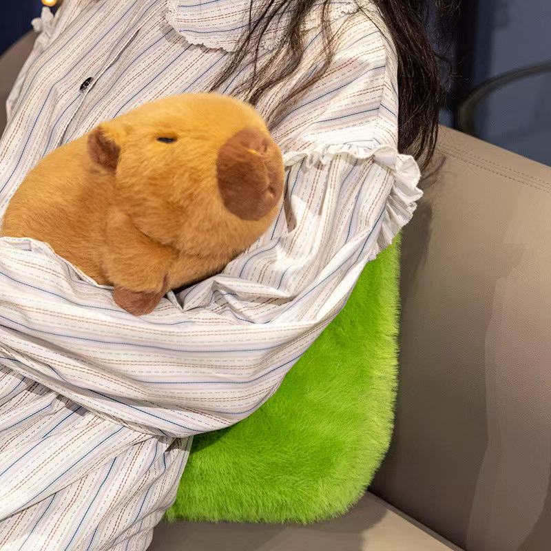 Latest Avocado Guinea Pig Doll Kawaii Stuffed Plush Toy Figurine Doll Cartoon Anime Cute Pillow Children's Birthday Gift Doll