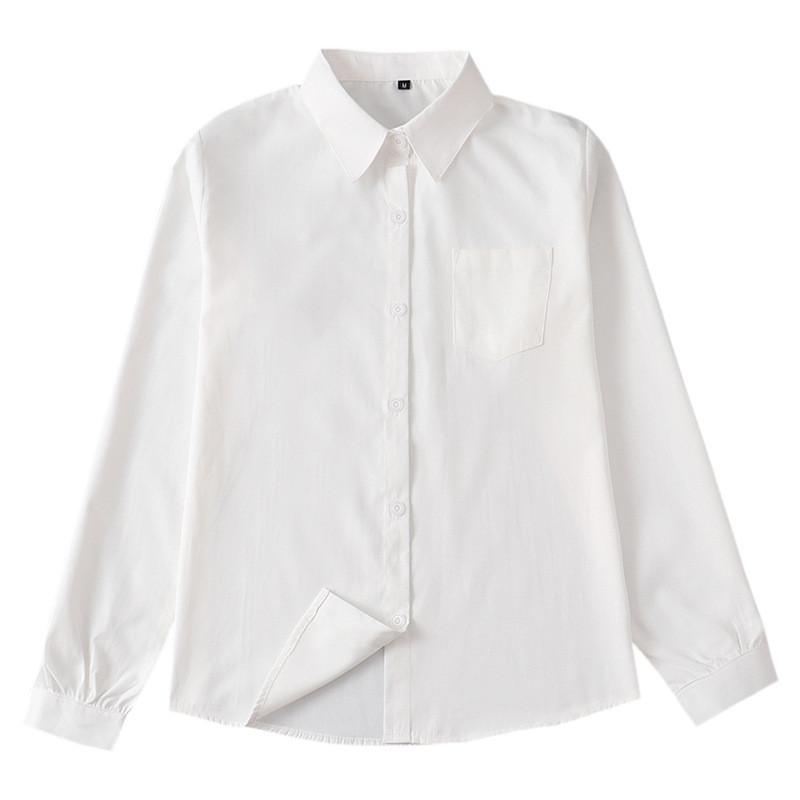 Girl School Uniform Shirt With Pure Cotton And Polyester Blend For Casual Wear