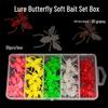 30-Piece Butterfly Bee Bionic Soft Lure Tackle Box Set