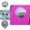 Grands Ballons Hélium Boule Disco Pour Décorations de Fête du Nouvel An 2022 Éblouissantes