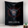 Lord of the Rings The End Tapestry Wall Hanging, Return of the King Poster Art, Epic Fantasy Wall Decor for Bedroom Man Cave