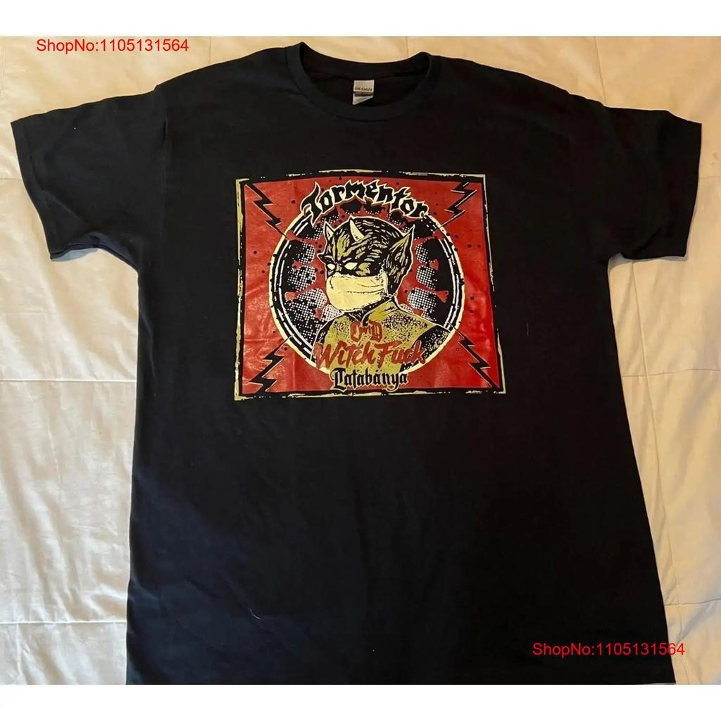 Tormentor Band Cotton T Shirt Concert S To 5xl Ar154 Vintage Washed Slightly Stretched Fashion Comfortable Stylish Soft Graphic