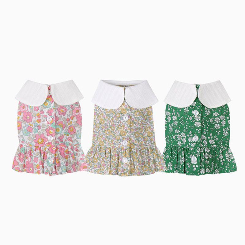 MIMINKO Liberty Crop Frill Blouse [DW3SO1080]
