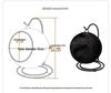 Cozy Rattan Cat Hanging Basket - Washable, Semi-Enclosed, All-Season Cat Bed for Winter Warmth