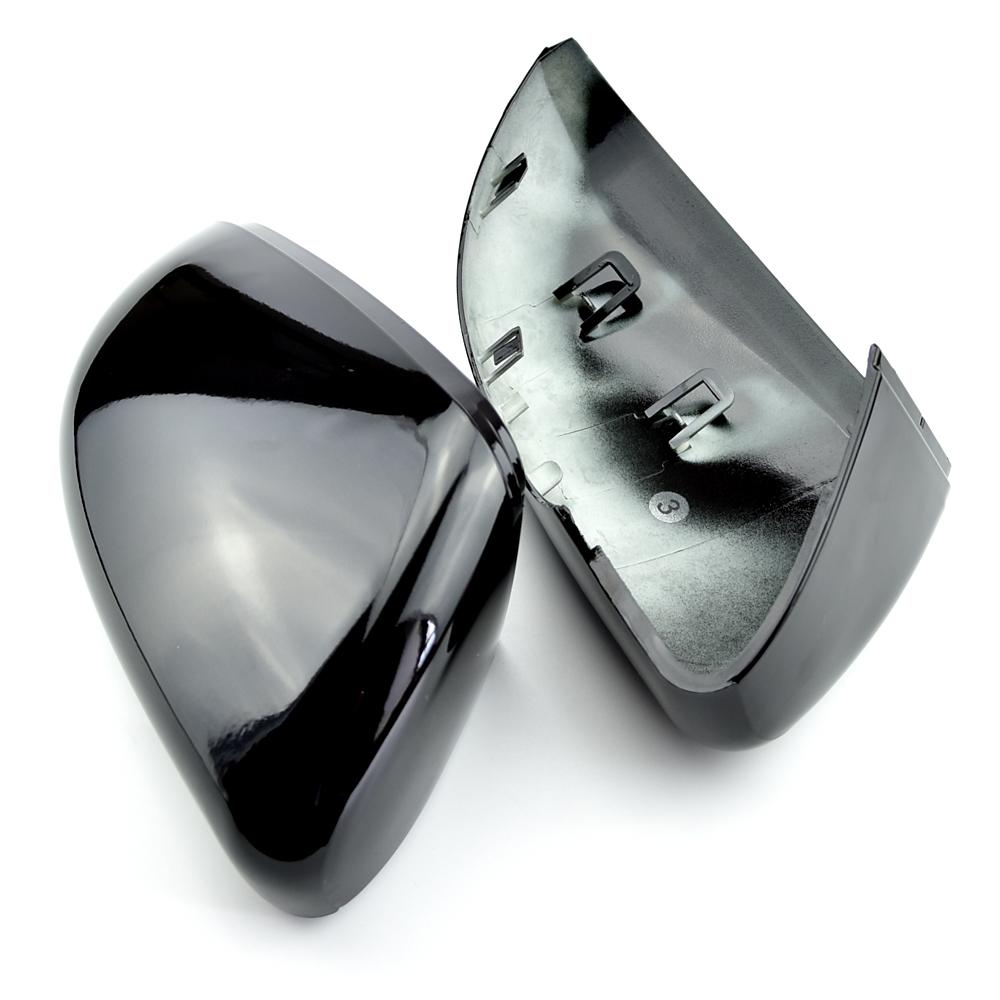 Rear Mirror Cover Wear Resistant Glossy Compact Durable Rearview Mirror Shell 5K0857538 5K0857537 for VW Golf 6 MK6
