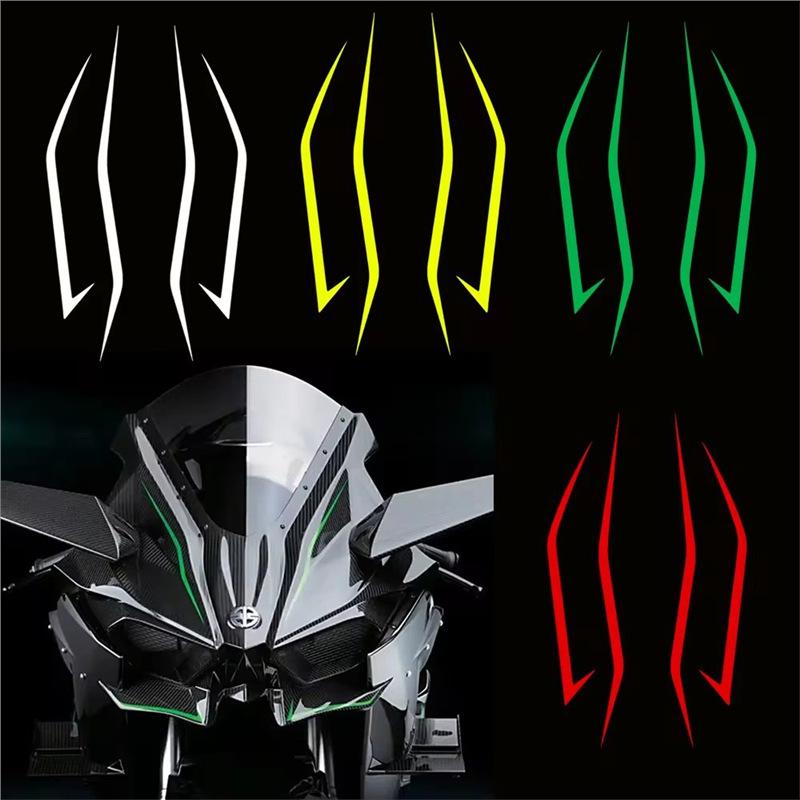 Reflective Body Stickers for Kawasaki Ninja NINJA400 H2 H2SX Fairing