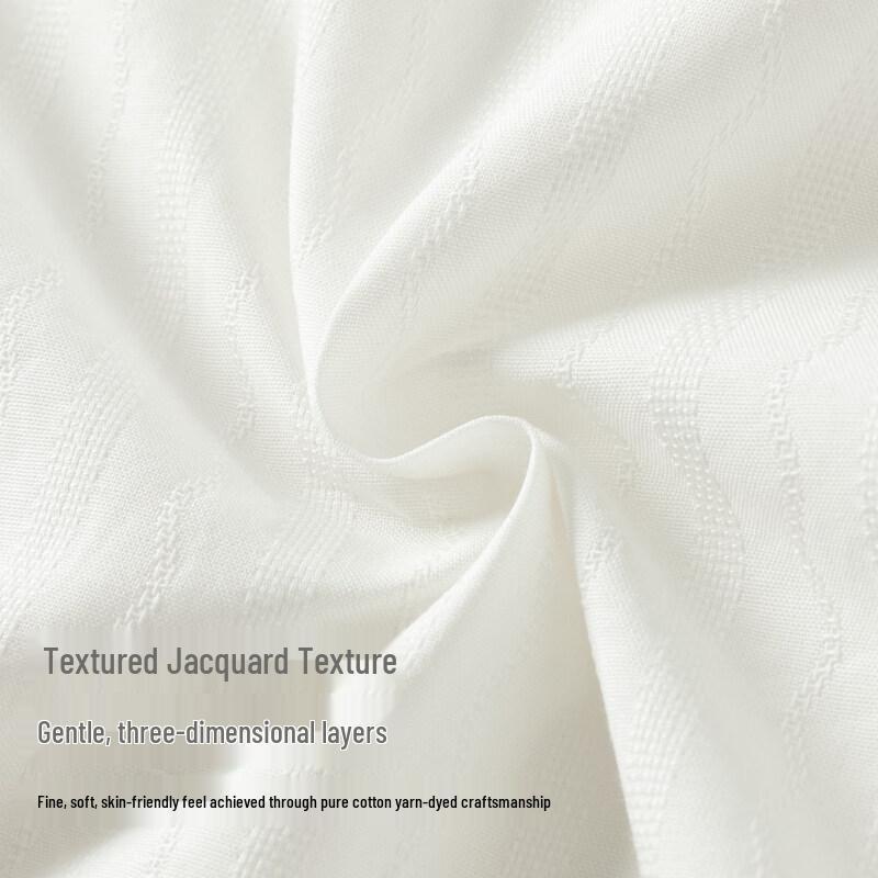 DAVE & BELLA Girls' White Cotton Shirt