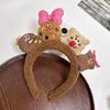Cartoon Puppy/Biscuit Hair Hoop Christmas Teens Cosplay Headband Multiple Color