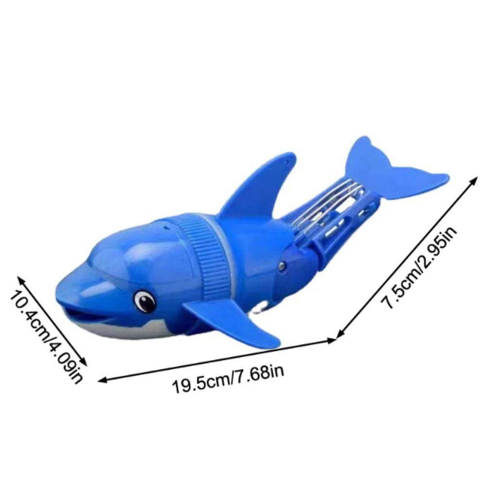 Electric Powered Electric Fish Toy Rolling Motion Bath Toy Electric Swinging Fish  Kids Birthday