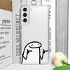 Lustige Celular Flork Meme Handyhülle für Samsung Galaxy S22 S23 S24 S25 Plus Ultra S21 FE 5G Transparente Weiche Hülle Partner Fundas