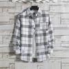 Hong Kong Style Men's Plaid Sun Protection Jacket - Long-Sleeved, Lightweight, Trendy & Stylish.