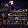 Desktop Decoration for with Mini Day Haunted Calendar 24 Halloween Advent Countdown Box Trick or