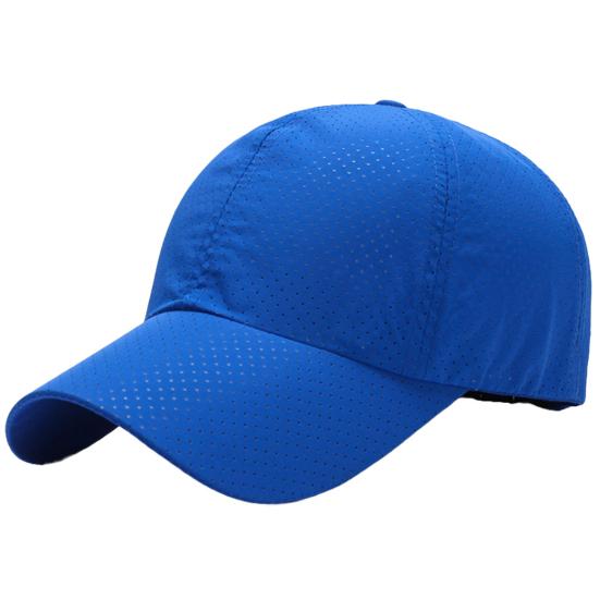 Baseball Cap Breathable Quick Dry 2 Materials Adjustable Sports Cap for Hiking