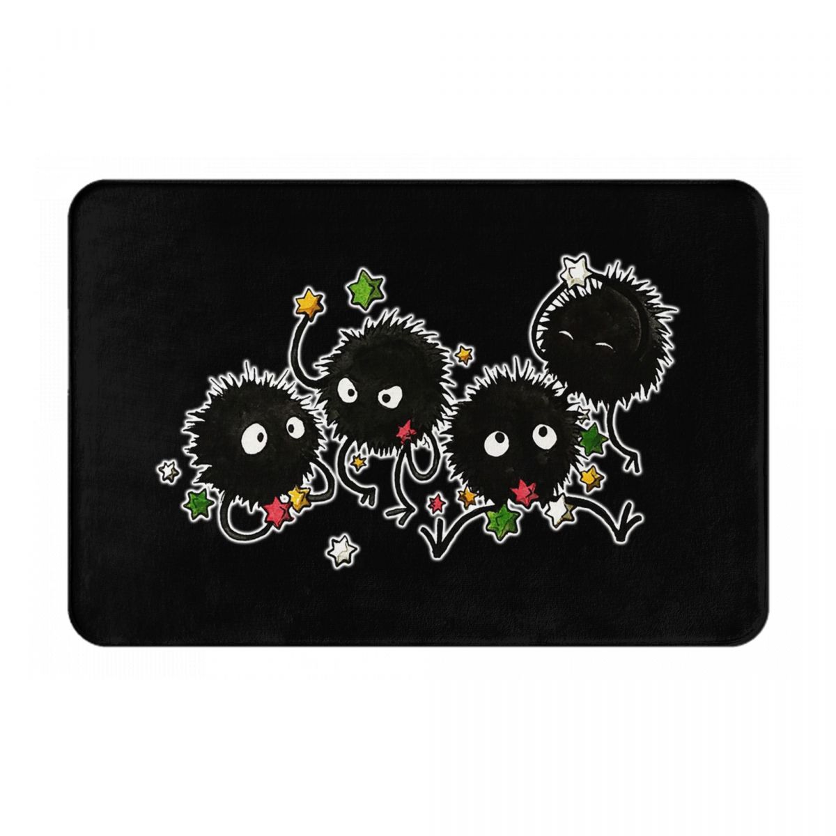 

Soot Studio Ghibli Non-slip Doormat Floor Mat Carpet Rug for Kitchen Entrance Home Bathroom Living room Footpad Mats 60x40cm 24x16in
