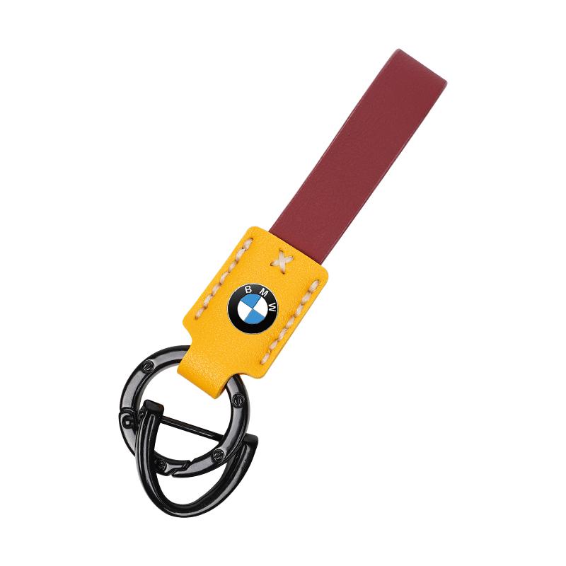 Car Keychain Luxury Leather Key Ring For BMW Performance E46 E60 E90 E39 E87 E36 E92 E70 E91 X3 X5 X1 X2 X4 X6 X7 E28 E30 E34 rlzh86