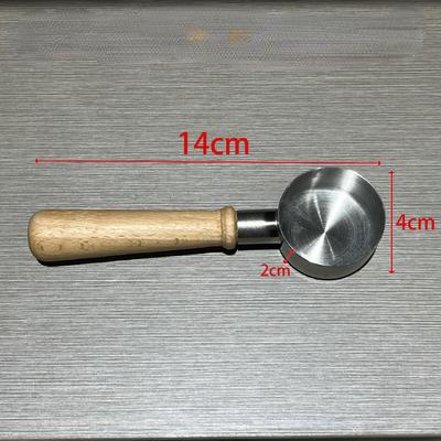 Sugar Spice Measure Spoon Tools 10g Capacity Kitchen Measuring Spoons Wooden Coffee Measuring Tools Barista Accessories