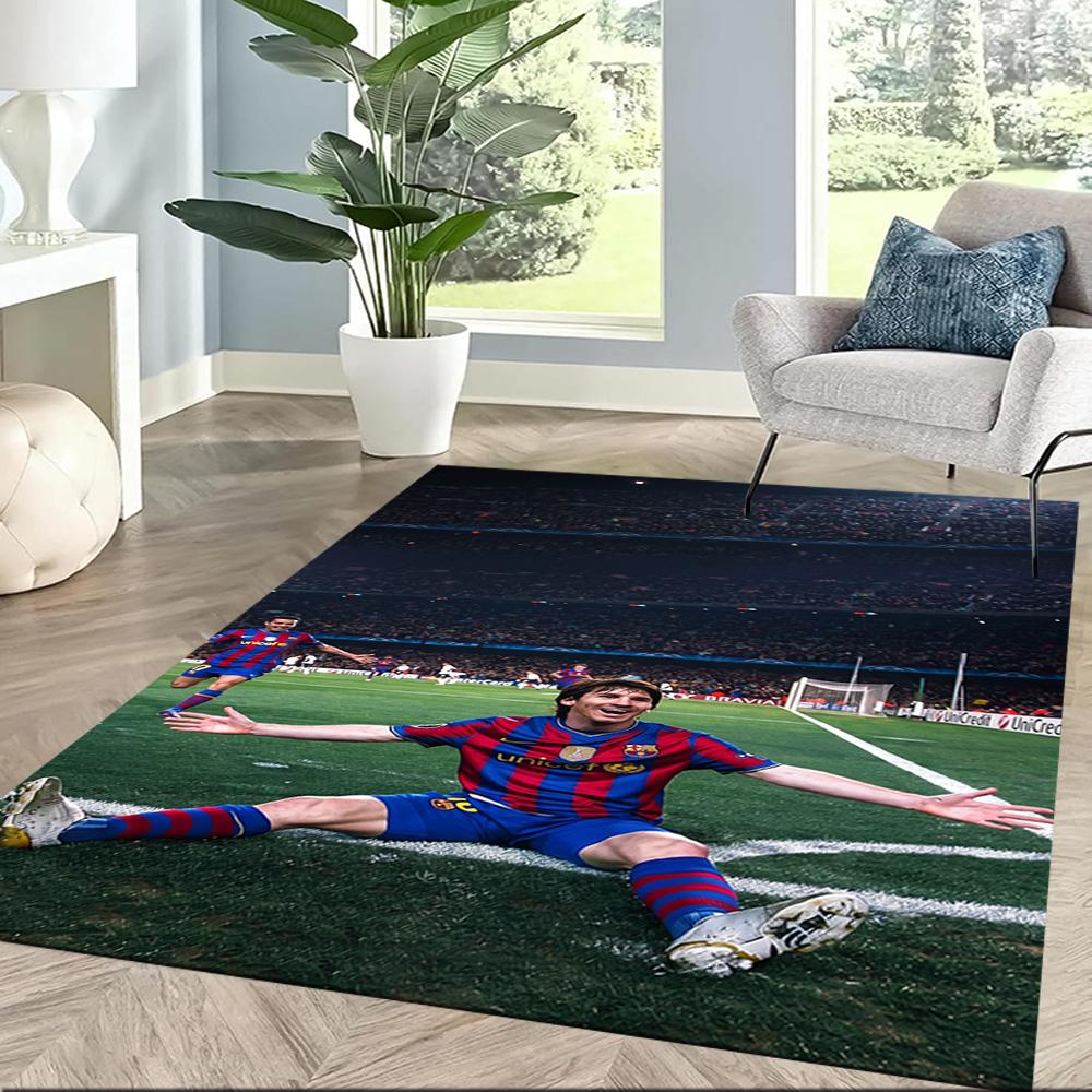 Messi 554 Carpet Perfect for Study Room Kitchen Living Rooms Balcony Antislip Carpet Office Home Decor Best for Christmas