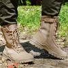 Fashion Tactical Boots Men Boots Special Force Desert Combat Shoe Outdoor Hiking Boot Ankle Shoes Men Work Safty Shoes