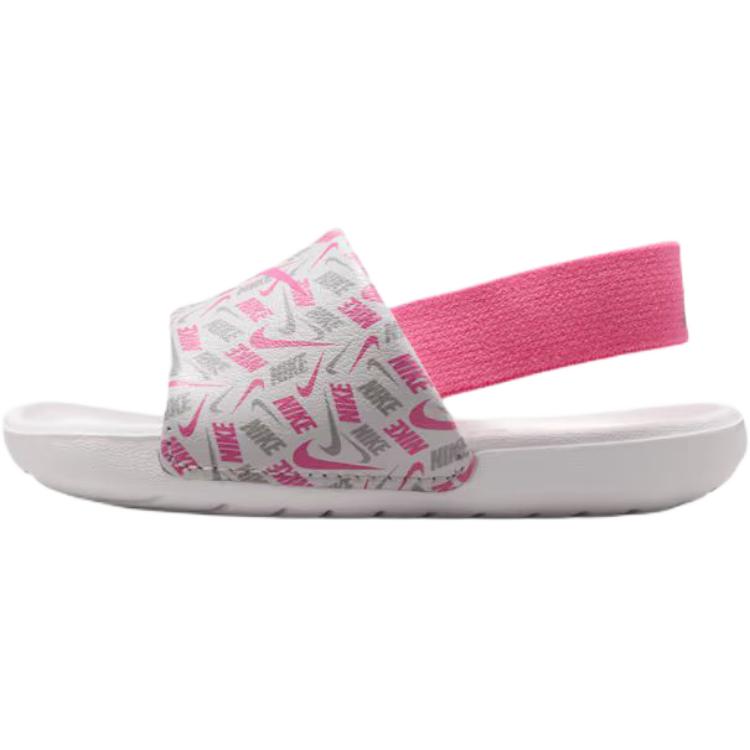 Nike Kawa Slides TD Sail Baby Sandals Pink Steam Pink-Glow IR5201-100 22