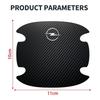 4PCS Car Door Sticker Scratches Resistant Cover Bowl Handle Film For Opel Astra Insignia Corsa Zafira Meriva Mokka Vivaro Vectra