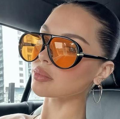 New Vintage Fashion Pilot Sun Glasses Women Retro Luxury Sunglasses Outdoor Driving Shades Lady Man Protective Glasses Uv400