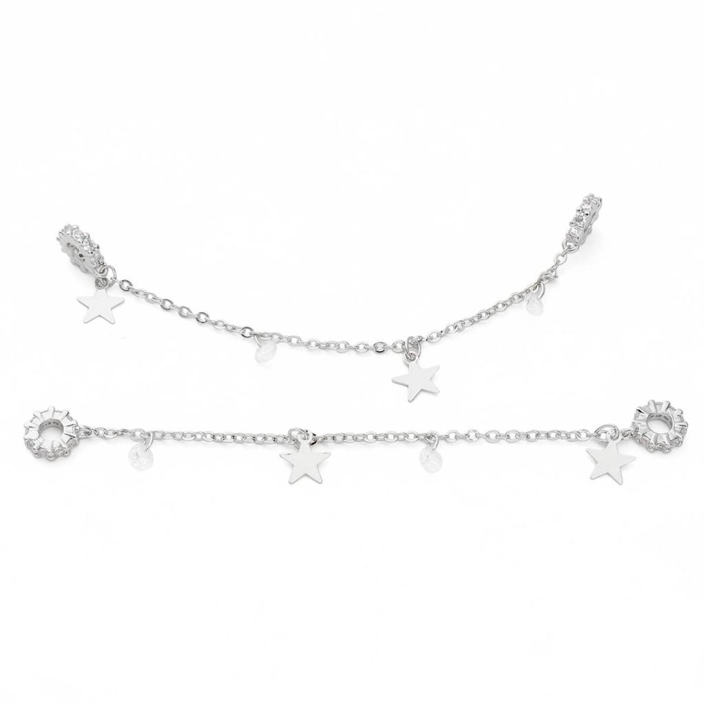 1pc/bag High Color Set Crystal And Bead Safety Chain DIY Bracelet Earrings Jewelry Accessories