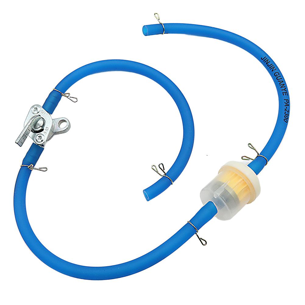Gas Oil Cup With Oil Pipe Thicker Fuel Pipeline Small Gas Fuel Filter Fuel Petrol Line Hose Tube Clip Motorcycle ATV Scoote