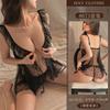 Sexy Lingerie Sexy Slip Skirt Gather Open File Perspective No-take-off Uniform