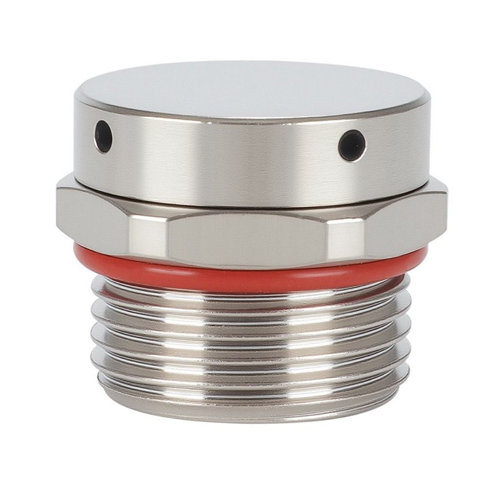 Nickel Plated Vent Plug Brass Pressure Balance Plug Durable Safety Relief Valve