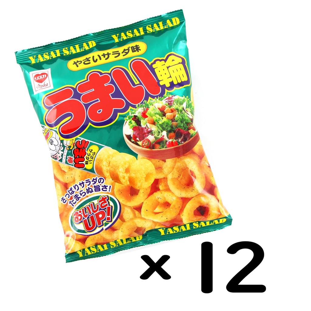 Montoire Riska Umaiwa Vegetable Salad Flavor 75g X 12 Bags