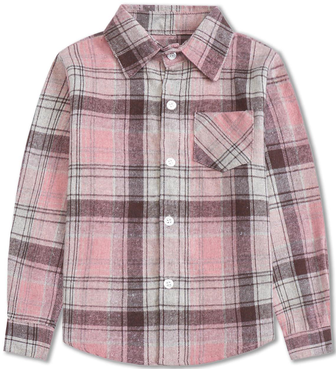 

Детская клетчатая рубашка с длинным рукавом для весны и осени - Европейский и американский стиль для мальчиков 110 cm