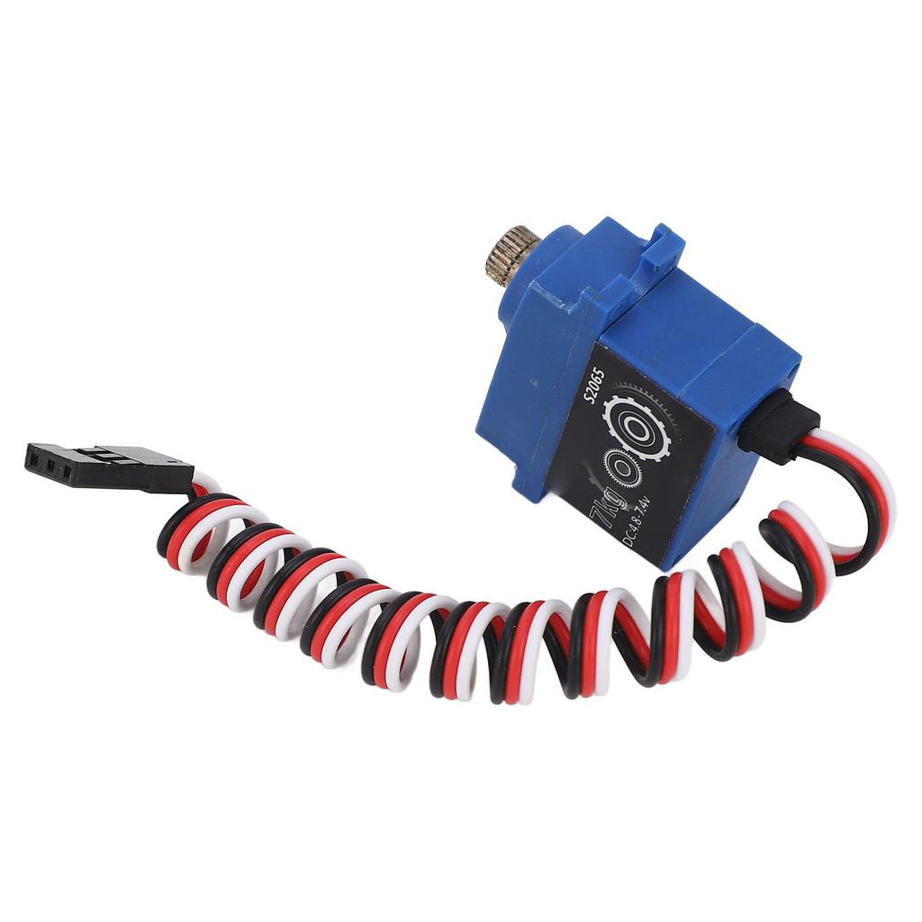 RC Digital Servo Aluminum Alloy Gear 7kg Servo Motor Kit with Servo Mount Bracket Arm Steering Link