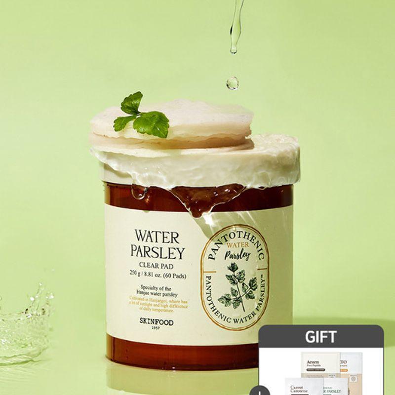 

[4 free Dangto Migam mask packs] Pantothenic Water Parsley Sebum Clear Pads (60 sheets)